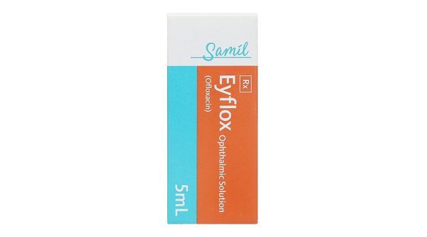 Dung dịch nhỏ mắt Eyflox ophthalmic solution trị nhiễm khuẩn mắt lọ 5ml