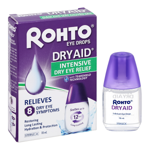 Dung dịch nhỏ mắt Rohto Dry Aid giảm khô mắt chai 10ml