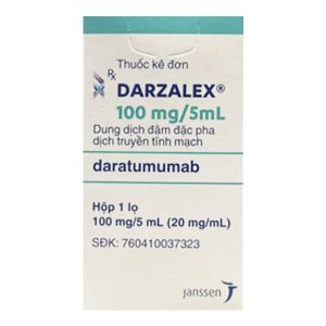 Dung dịch pha tiêm Darzalex 100mg/5ml điều trị đa u tuỷ lọ 5ml