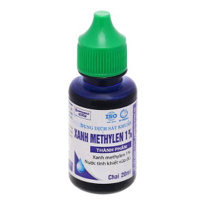 Dung dịch sát khuẩn Xanh Methylen 1% chai 20ml