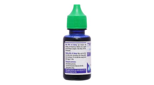 Dung dịch sát khuẩn Xanh Methylen 1% chai 20ml