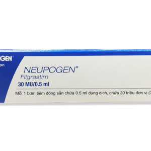 Dung dịch tiêm Neupogen 30MU/0.5ml điều trị giảm bạch cầu trung tính (1 bơm tiêm x 0.5ml)