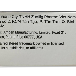 Dung dịch tiêm Neupogen 30MU/0.5ml điều trị giảm bạch cầu trung tính (1 bơm tiêm x 0.5ml)