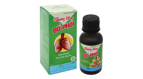 Siro Thiên Môn Bổ Phổi hỗ trợ giảm ho, bổ phổi cho bé chai 90ml