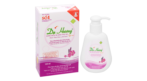 Dung dịch vệ sinh phụ nữ Dạ Hương hương lavender chai 120ml