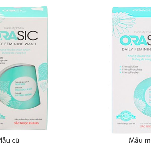 Dung dịch vệ sinh phụ nữ Orasic dịu nhẹ, khử mùi hôi chai 200ml