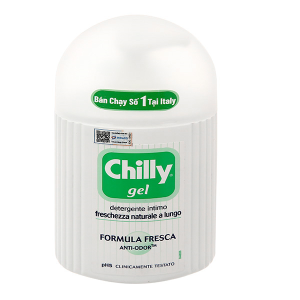 Dung dịch vệ sinh phụ nữ Chilly Gel se se lạnh, bùng tươi mát chai 200ml