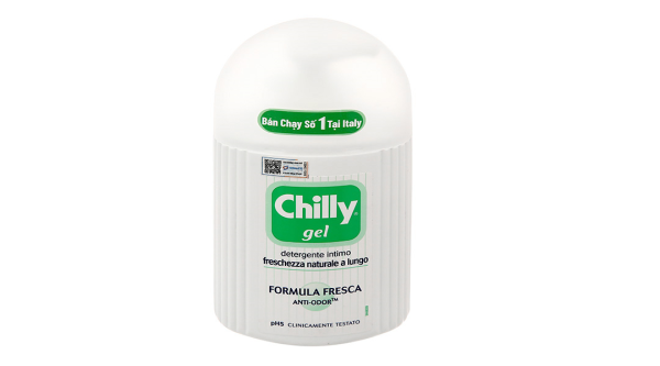 Dung dịch vệ sinh phụ nữ Chilly Gel se se lạnh, bùng tươi mát chai 200ml
