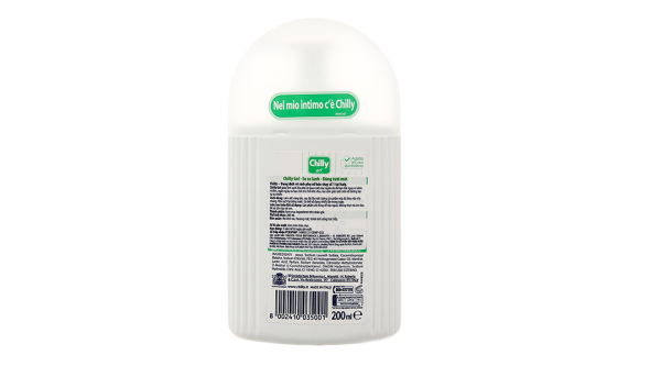 Dung dịch vệ sinh phụ nữ Chilly Gel se se lạnh, bùng tươi mát chai 200ml