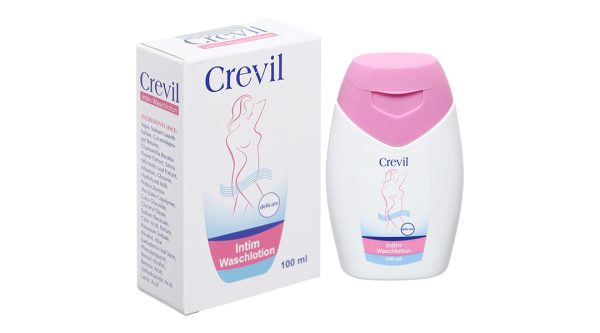 Dung dịch vệ sinh phụ nữ Crevil chống viêm, cân bằng pH chai 100ml