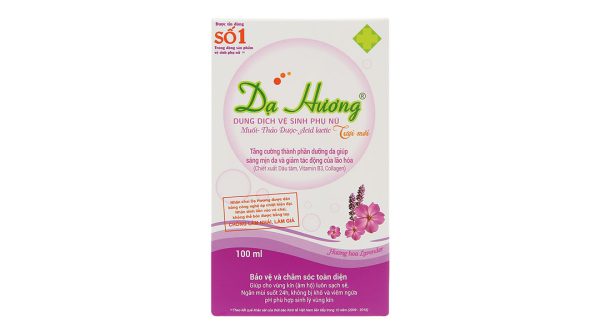 Dung dịch vệ sinh phụ nữ Dạ Hương hương lavender chai 100ml