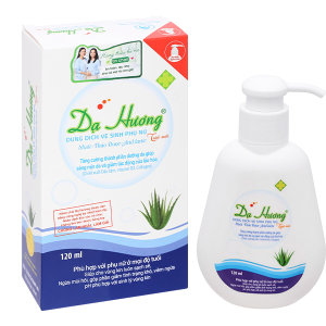 Dung dịch vệ sinh phụ nữ Dạ Hương muối, thảo dược khử mùi chai 120ml