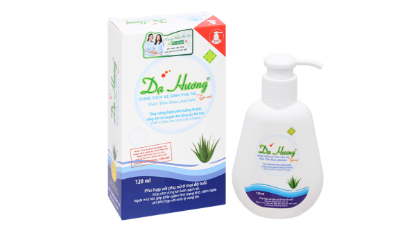 Dung dịch vệ sinh phụ nữ Dạ Hương muối, thảo dược khử mùi chai 120ml