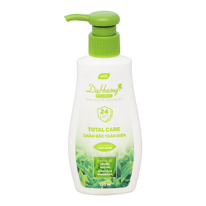 Dung dịch vệ sinh phụ nữ Dạ Hương Total care vệ sinh chăm sóc toàn diện chai 120ml