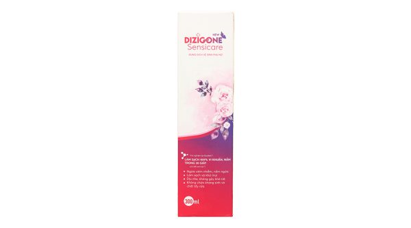 Dung dịch vệ sinh phụ nữ Dizigone Sensicare khử mùi, hết ngứa chai 300ml