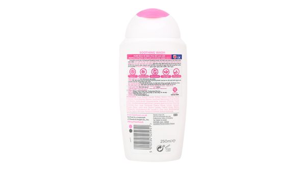 Dung dịch vệ sinh phụ nữ Femfresh Soothing Wash làm sạch, diệt khuẩn chai 250ml
