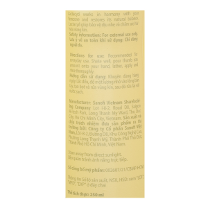 Dung dịch vệ sinh phụ nữ Lactacyd Extra Nourish hương dịu nhẹ chai 250ml