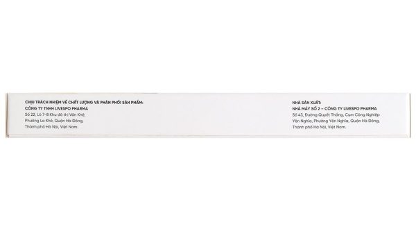 Dung dịch LiveSpo Navax vệ sinh tai, mũi, họng hàng ngày (10 ống x 4ml)