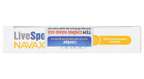 Dung dịch LiveSpo Navax vệ sinh tai, mũi, họng hàng ngày (10 ống x 4ml)