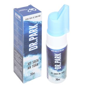 Dung dịch xịt mũi Dr.Park làm loãng chất nhầy, làm sạch niêm mạc mũi chai 70ml