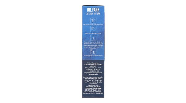 Dung dịch xịt mũi Dr.Park làm loãng chất nhầy, làm sạch niêm mạc mũi chai 70ml