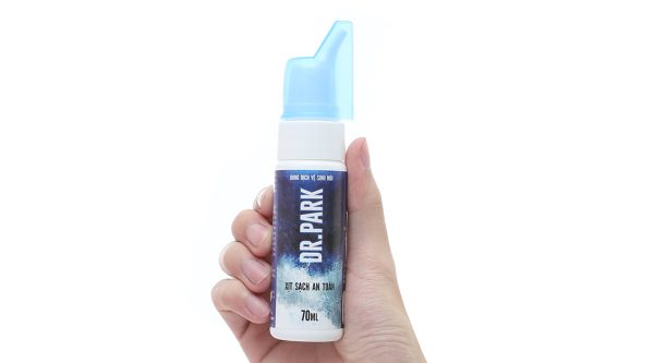 Dung dịch xịt mũi Dr.Park làm loãng chất nhầy, làm sạch niêm mạc mũi chai 70ml