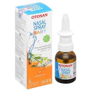 Dung dịch xịt mũi Otosan Nasal Spray Baby giúp giảm nghẹt mũi, sổ mũi, viêm mũi chai 20ml
