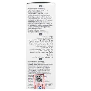 Dung dịch xịt mũi Otosan Nasal Spray Baby giúp giảm nghẹt mũi, sổ mũi, viêm mũi chai 20ml