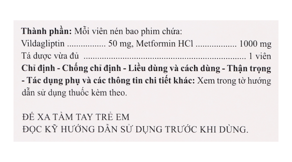 Duobivent trị đái tháo đường tuýp 2 (3 vỉ x 10 viên)