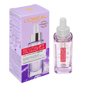 Serum L'Oréal Paris Revitalift  Hyaluronic Acid 1.5% cấp ẩm và làm sáng da chai 30ml