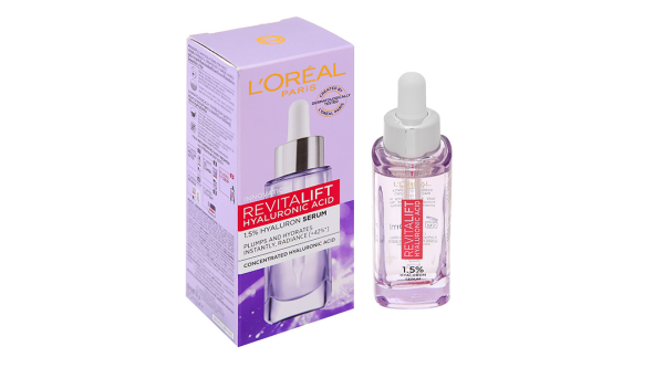 Serum L'Oréal Paris Revitalift Hyaluronic Acid 1.5% cấp ẩm và làm sáng da chai 30ml