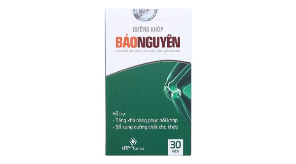Dưỡng khớp Bảo Nguyên làm trơn ổ khớp, giảm đau mỏi khớp chai 30 viên