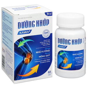 Dưỡng Khớp Kawa giúp bổ sung dưỡng chất cho khớp hộp 60 viên