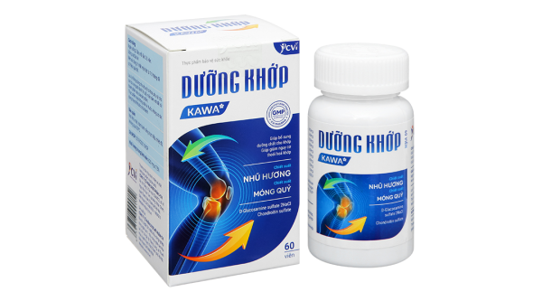 Dưỡng Khớp Kawa giúp bổ sung dưỡng chất cho khớp hộp 60 viên