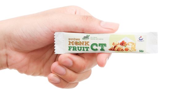 Đường ăn kiêng Monk Fruit CT hộp 100g (20 gói x 5g)