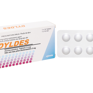 Dyldes 5mg trị viêm mũi dị ứng, mày đay (1 vỉ x 10 viên)
