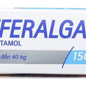 Bột sủi Efferalgan 150mg giảm đau từ nhẹ đến vừa, hạ sốt (12 gói x 0.606g)