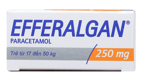 Bột sủi Efferalgan 250mg giảm đau, hạ sốt (12 gói x 1,01g)