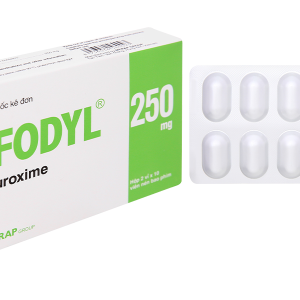 Efodyl 250mg điều trị nhiễm khuẩn (2 vỉ x 10 viên)