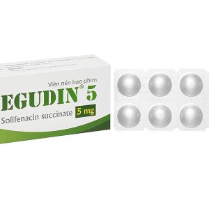 Egudin 5 điều trị triệu chứng tiểu không tự chủ (3 vỉ x 10 viên)