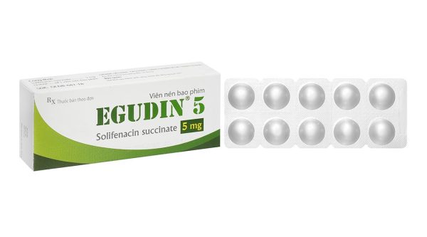 Egudin 5 điều trị triệu chứng tiểu không tự chủ (3 vỉ x 10 viên)