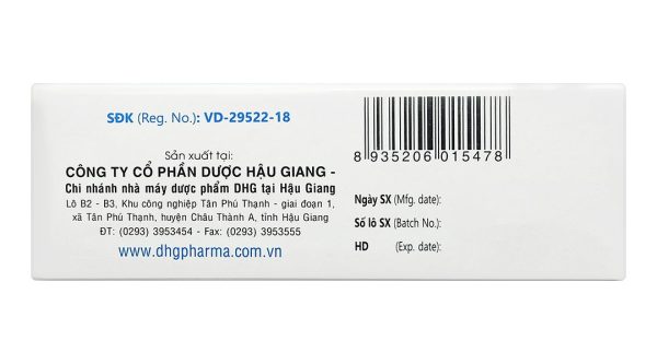 Eltium 50 trị triệu chứng viêm dạ dày mãn tính (5 vỉ x 10 viên)