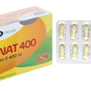 Enat 400 bổ sung vitamin E, ngừa lão hóa (3 vỉ x 10 viên)