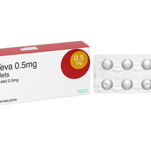 Entecavir Teva 0,5mg điều trị viêm gan B mãn tính (3 vỉ x 10 viên)