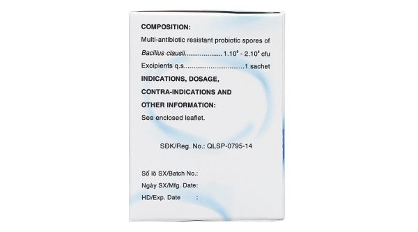 Bột men vi sinh Enterobella trị và phòng rối loạn vi sinh đường ruột (25 gói x 1g)