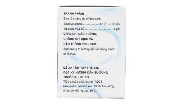Bột men vi sinh Enterobella trị và phòng rối loạn vi sinh đường ruột (25 gói x 1g)