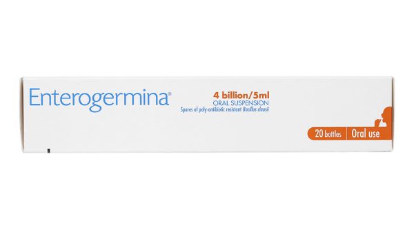 Hỗn dịch uống Enterogermina 4 tỷ/5ml trị, phòng ngừa rối loạn tiêu hóa (20 ống x 5ml)