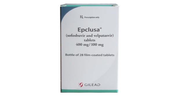 Epclusa 400mg/100mg hỗ trợ trị viêm gan C mạn tính lọ 28 viên