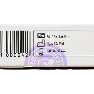 Epfepara Codeine 500mg/15mg giảm đau, hạ sốt, chống viêm, chữa ho (2 vỉ x 10 viên)