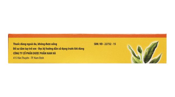 Kem bôi Erythromycin & Nghệ Nam Hà trị mụn, làm liền da tuýp 10g